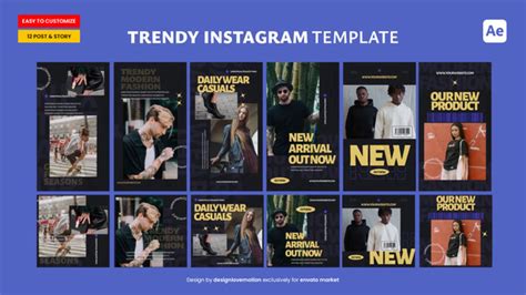 VideoHive Trendy Instagram Template 49640787 - The Biggest Free Video Editing Assets Collection