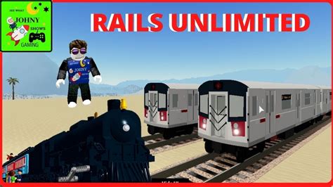 Johny Shows Rails Unlimited Roblox Train Game Update With MTA Subway Trains & Polar Express ...