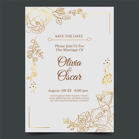 Wedding Invitation Templates To Customize For Free Canva | atelier-yuwa ...