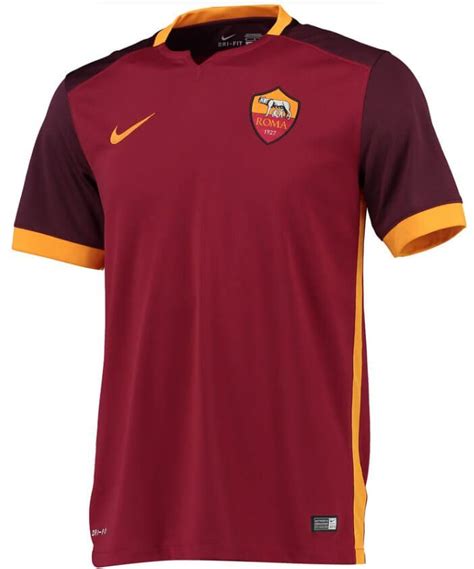 AS Roma Kids (Boys Youth) Home Jersey 2015 - 2016