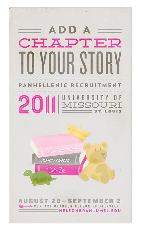 UMSL Student Life Event Posters on Behance