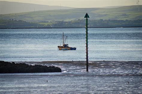 Morecambe Bay Beach Sea Ocean Stock Image - Image of morecambe, light ...