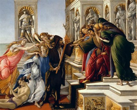 Sandro Botticelli Fine Art Print : Calumny of Apelles | Sandro botticelli, Early renaissance ...