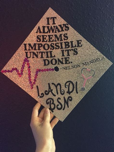Image result for grad cap quotes nurse | College graduation cap decoration, High school ...