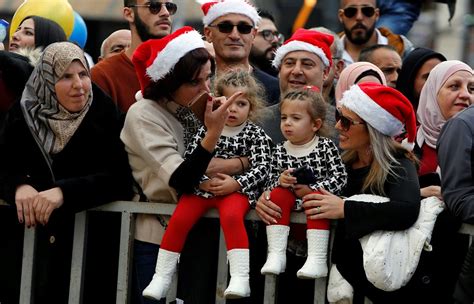 Christmas cheer at Jesus’s traditional birthplace of Bethlehem | Al ...