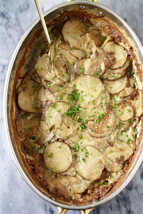 Potato Dauphinoise with Leeks | Perpetually Hungry