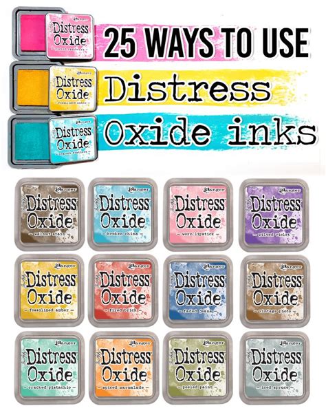 25 Distress Oxide Ink Techniques | Distress ink techniques, Distress ...