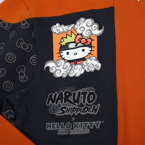 Naruto x Hello Kitty Patchwork Hoodie – Atsuko