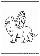 Griffin Coloring Pages To Print sketch template