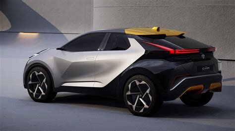 Redesigned Toyota C-HR previewed with plug-in hybrid concept