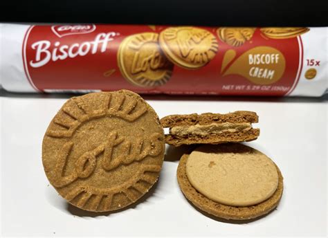 REVIEW: Lotus Biscoff Sandwich Cream Cookies - Junk Banter