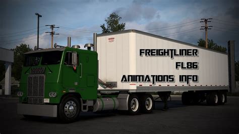 Freightliner FL86 Interior Animations Show! - YouTube