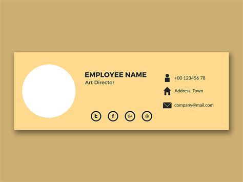 Free Download Email Signature Template :: Behance