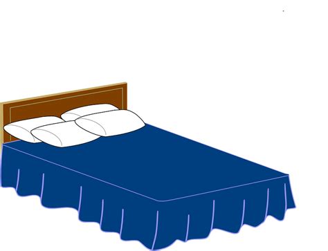 Classic Cartoon Bed PNG HD - PNG Mart