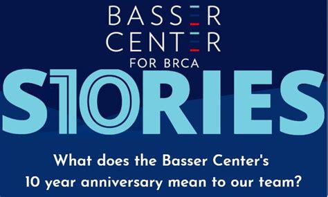 The Basser Center Team Celebrates Our 10-Year Anniversary | Basser Center