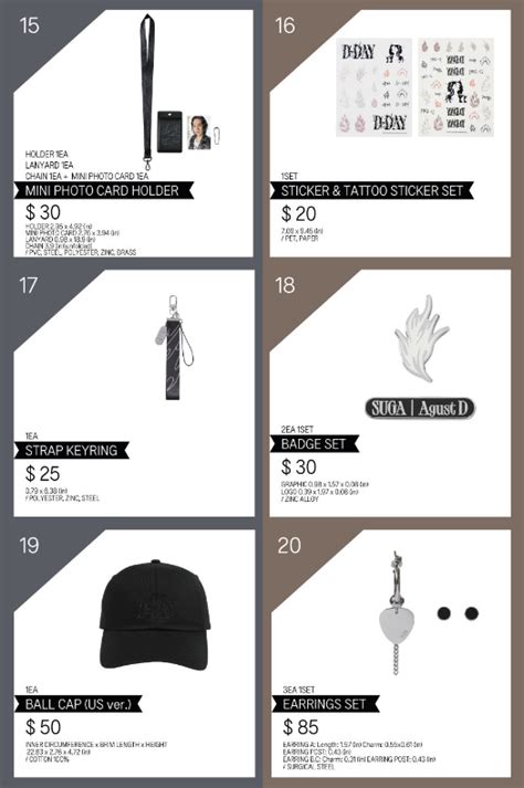 [MERCH] SUGA | AGUST D TOUR 'D-DAY' Official Merch — US BTS ARMY