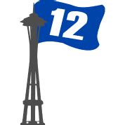 Seahawks 12th MAN FLAG Seattle Space Needle Shirt T-Shirt | Spreadshirt