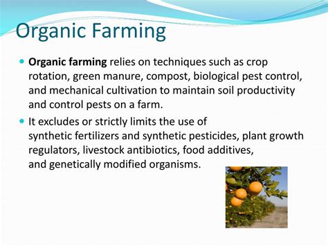 PPT - Organic Farming – Case studies PowerPoint Presentation, free ...