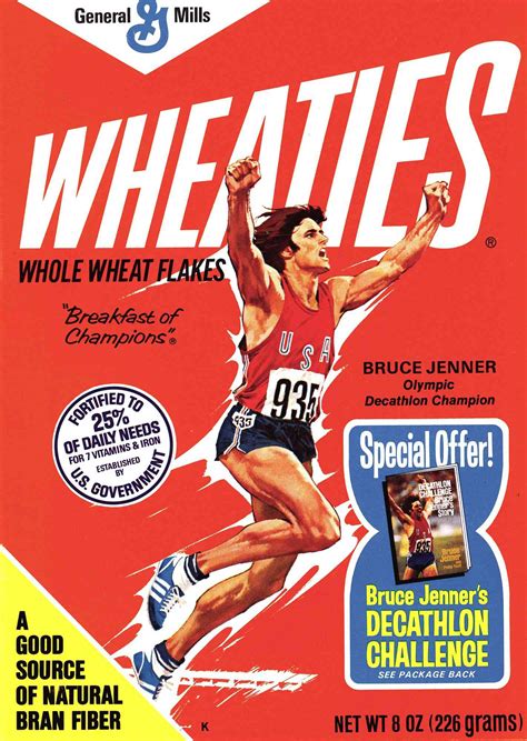 Olympians on Wheaties Boxes