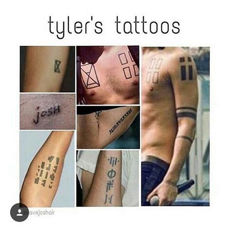 Tyler Joseph Tattoos : Tattoo Tyler Joseph Inspired Youtube, Arm bands tattoo symbolizes ...