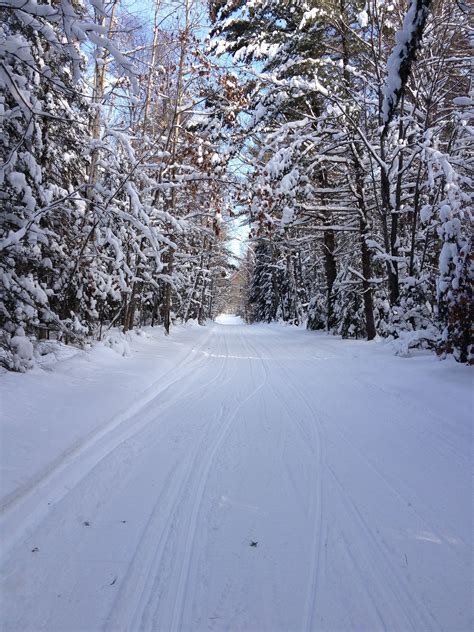 Snowmobile trails in Vilas County WI. | Vilas county, Hiking essentials, Winter fun