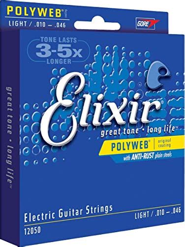 Elixir Strings Electric Guitar Strings w POLYWEB Coating Deals - Instrumentstogo.com