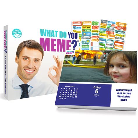 Buy What Do You Meme 2023 , Box Edition Bundle -- Deluxe 2023 Internet Memes Day-at-a-Time Box ...