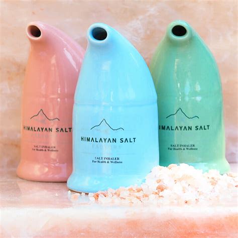 Himalayan Salt Inhaler with 200gm Salt | Himalayan Salt Factory