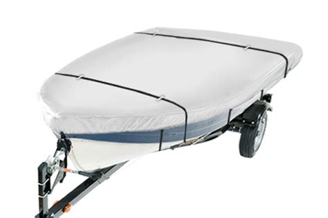 Heavy-Duty, Marine Grade 12ft-14ft Trailerable Boat Cover open boat ...