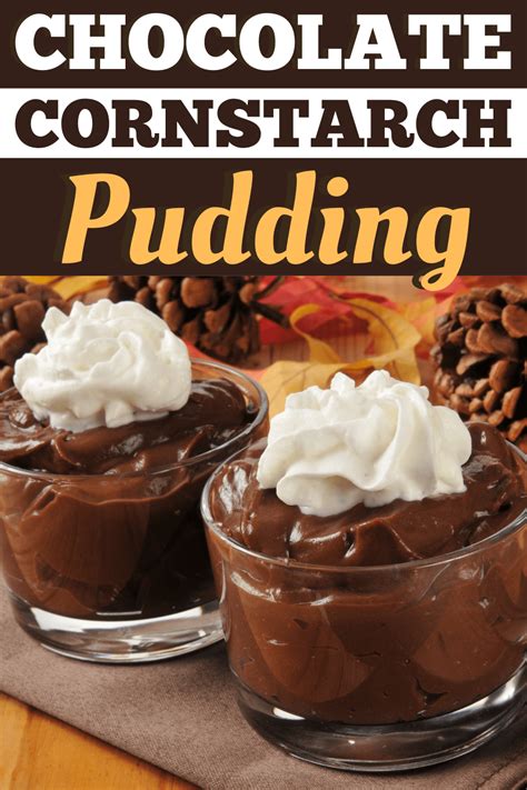 Chocolate Cornstarch Pudding - Insanely Good