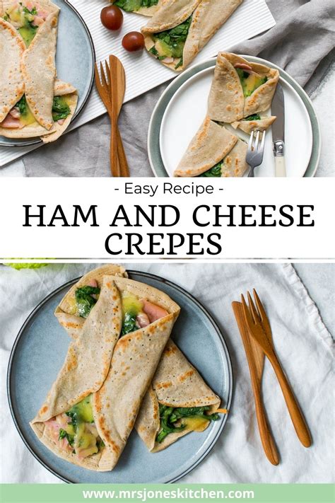 Ham and Cheese Crepes | Toddler Approved | Mrs Jones's Kitchen