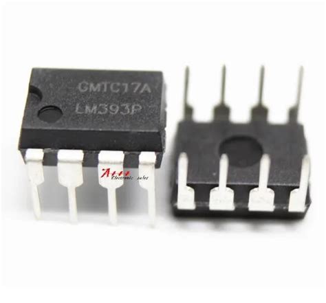 Low Power Voltage Dual Comparator 20PCS LM393N LM393P LM393 DIP 8-in Integrated Circuits from ...