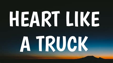 Lainey Wilson - Heart Like A Truck (Lyrics) - YouTube