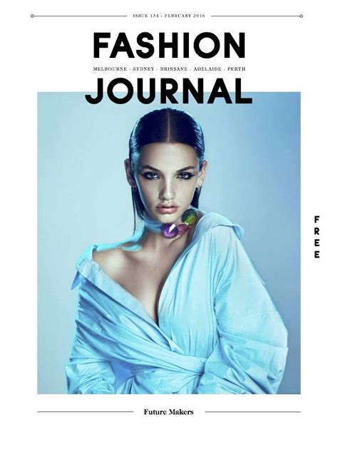 Fashion Journal issue 154 | Future Makers Gracious, Magazine Covers ...