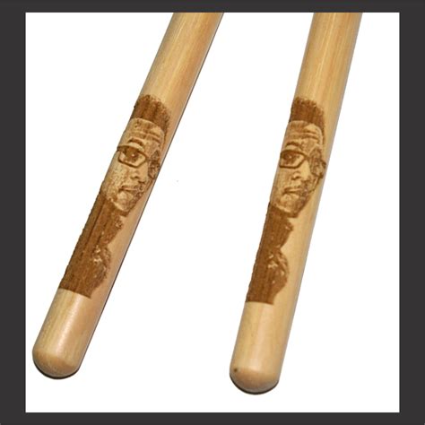 Custom Drumsticks | Engraved and Personalized With Your Photo, Logo, or Wording