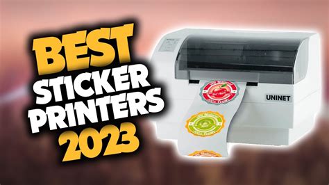 Best Printer For Stickers in 2023 (Top 5 Picks For Any Budget) - YouTube