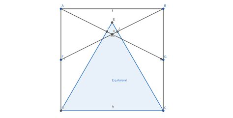 geometry - Area of quadrilateral from an equilateral triangle inside a ...