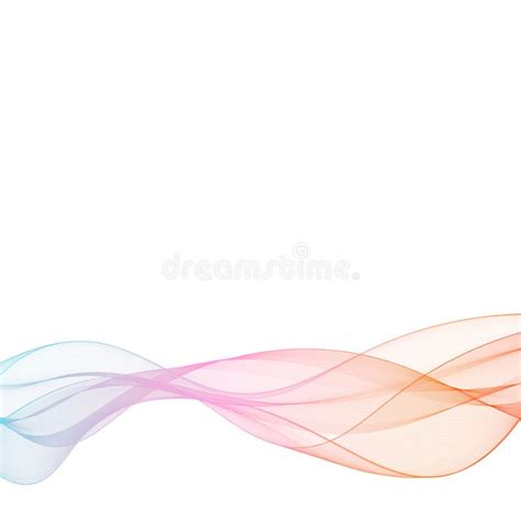 Abstract Vector Wave. Banner of Template. Eps 10 Stock Vector - Illustration of flyer, colorful ...