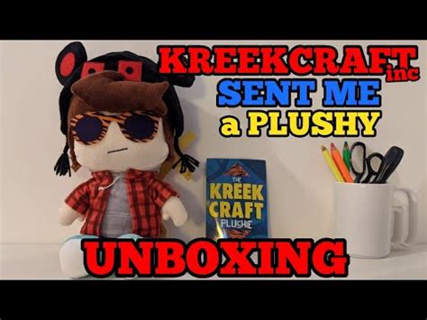 KREEKCRAFT inc SENT ME a PLUSHY - KREEK MERCH UNBOXING - YouTube