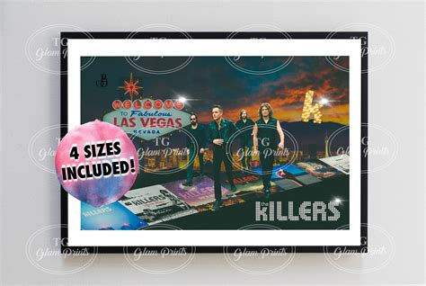 The Killers Wall Poster - Etsy Canada