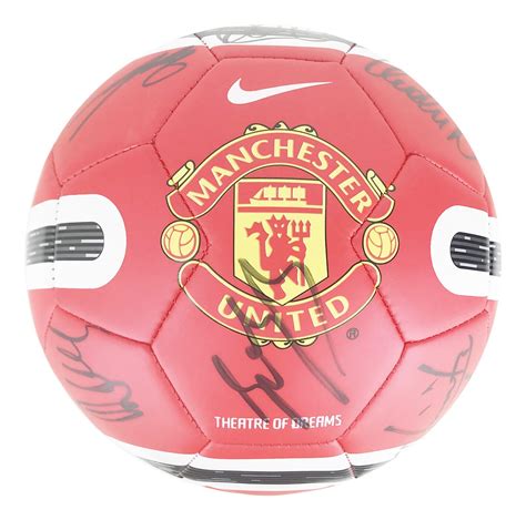 Signed Man Utd Shirts, Footballs, Photos, Manchester United Memorabilia