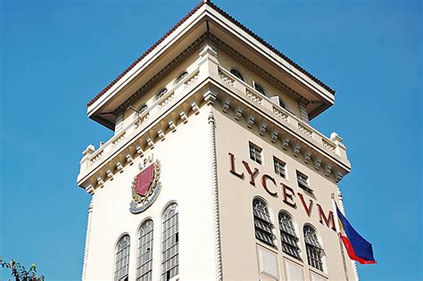 Facade Of Lyceum Of The Philippines University In Manila Philippines Photo Background And ...