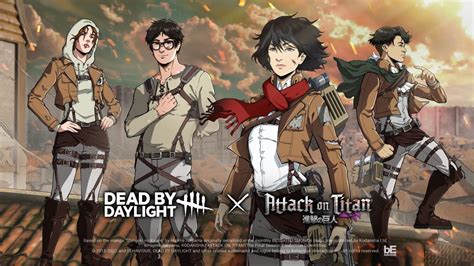 Dead by Daylight recebe skins oficiais de Attack on Titan