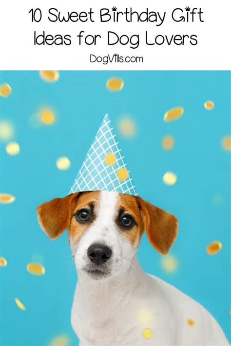 10 Sweet Birthday Gift Ideas for Dog Lovers - http://www.dogvills.com