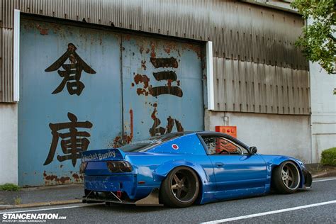 Blue coupe, Nissan, Nissan S13, StanceNation, Rocket Bunny HD wallpaper ...