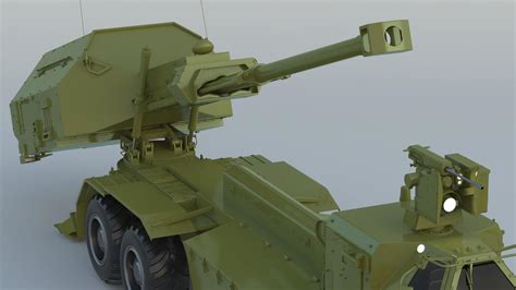 Archer Artillery System - 3D Model by frezzy