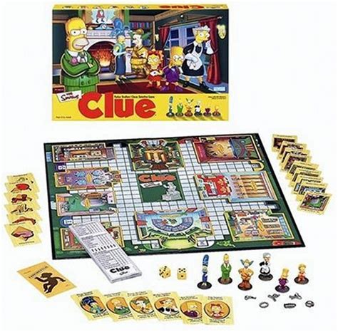 Simpsons Clue Detective Game – AWESOMAGE!