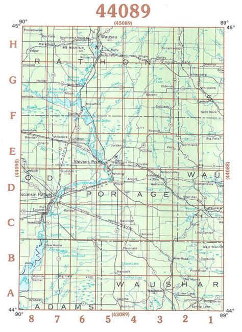 TheMapStore | Wisconsin Topographical Maps