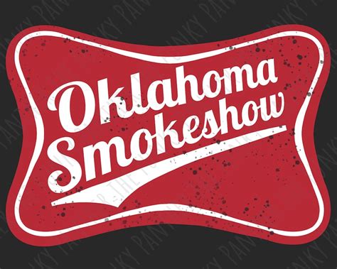 Oklahoma Smokeshow PNG Country Music Sublimation Design - Etsy