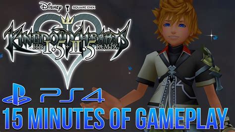 15 Minutes of Kingdom Hearts Birth by Sleep Gameplay on PS4 (60FPS 1080p) - YouTube